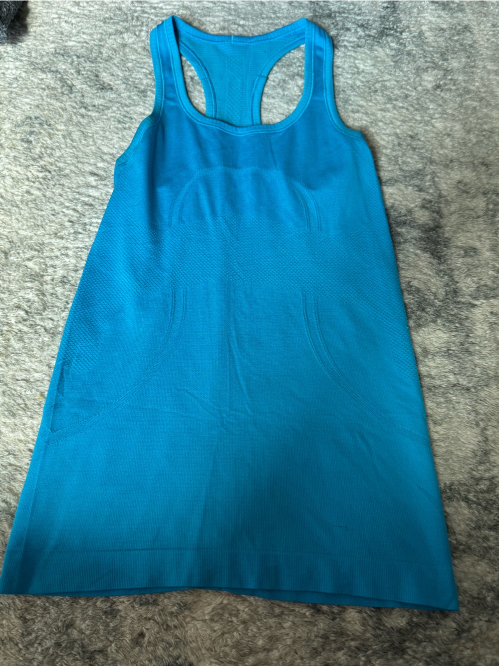 lululemon athletica Bright Blue Racerback Tank Dress